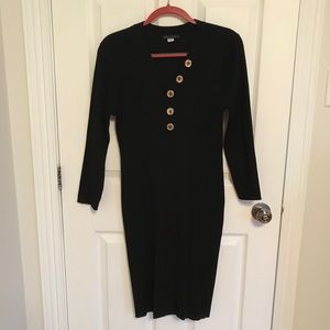 Tommy Hilfiger Black knitted dress